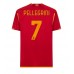AS Roma Lorenzo Pellegrini #7 Replika Hemma matchkläder 2023-24 Korta ärmar